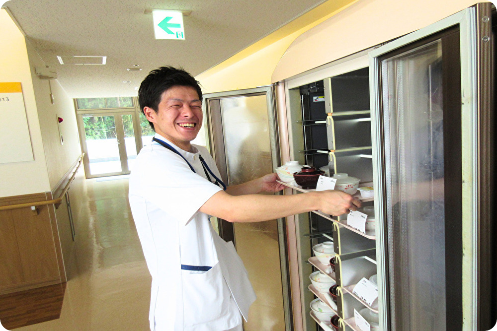 スケジュール例/配膳準備